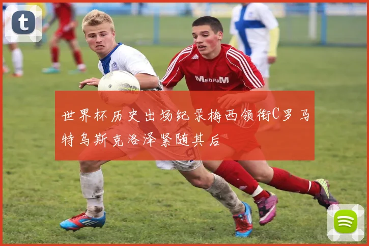 世界杯历史出场纪录梅西领衔C罗马特乌斯克洛泽紧随其后
